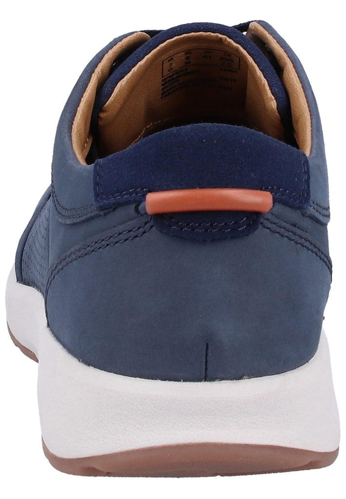 Clarks Halbschuhe Nubukleder Navy