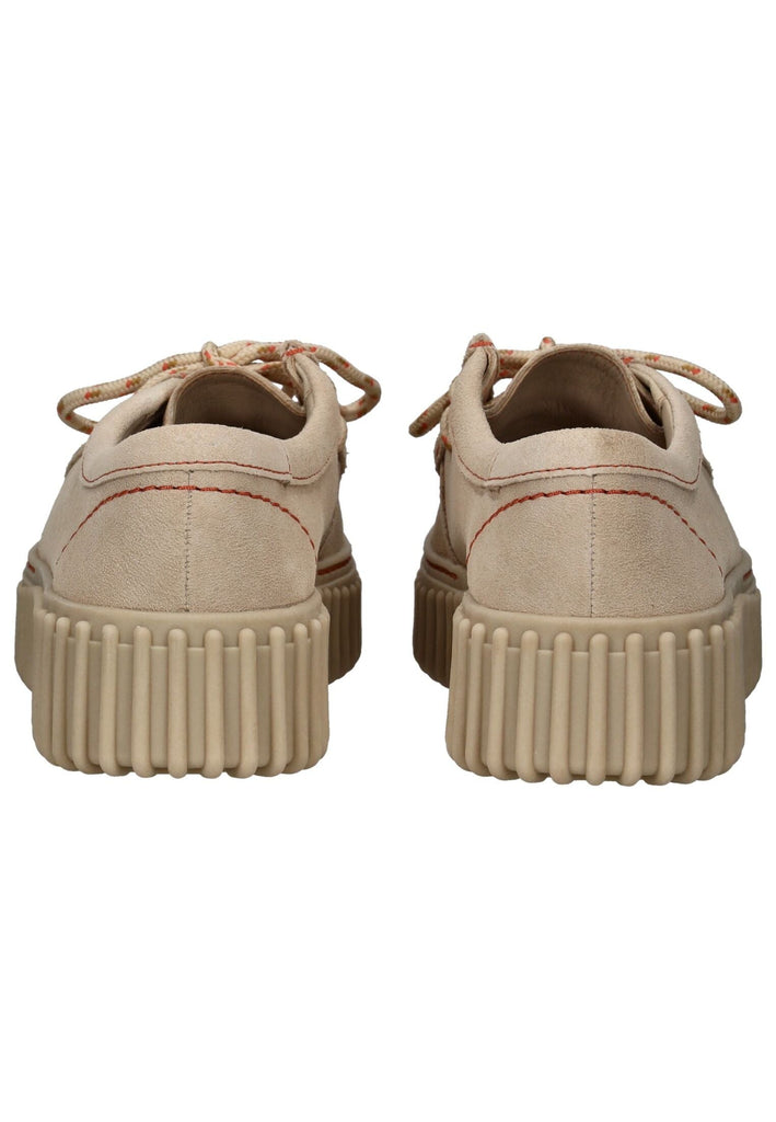 Clarks Halbschuhe Veloursleder Beige