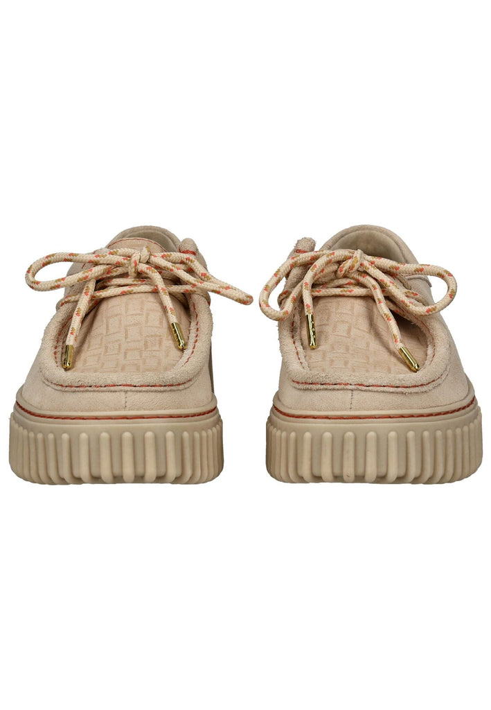 Clarks Halbschuhe Veloursleder Beige