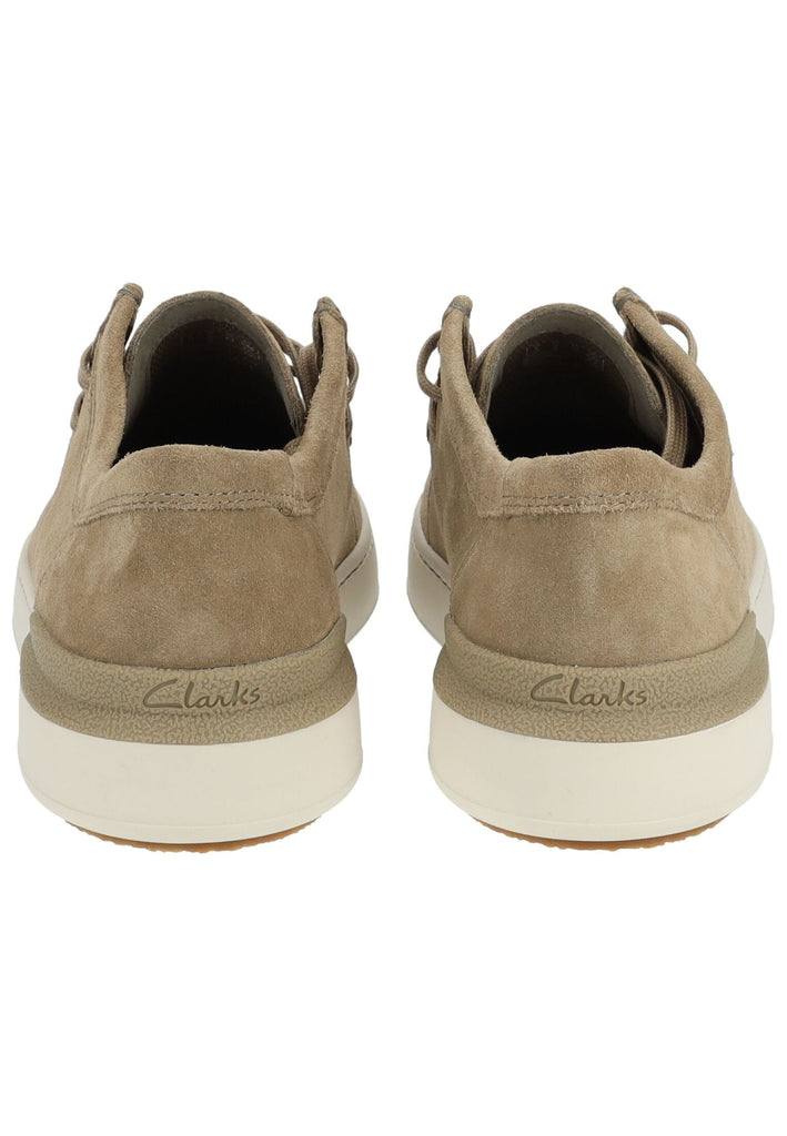 Clarks Halbschuhe Veloursleder Beige