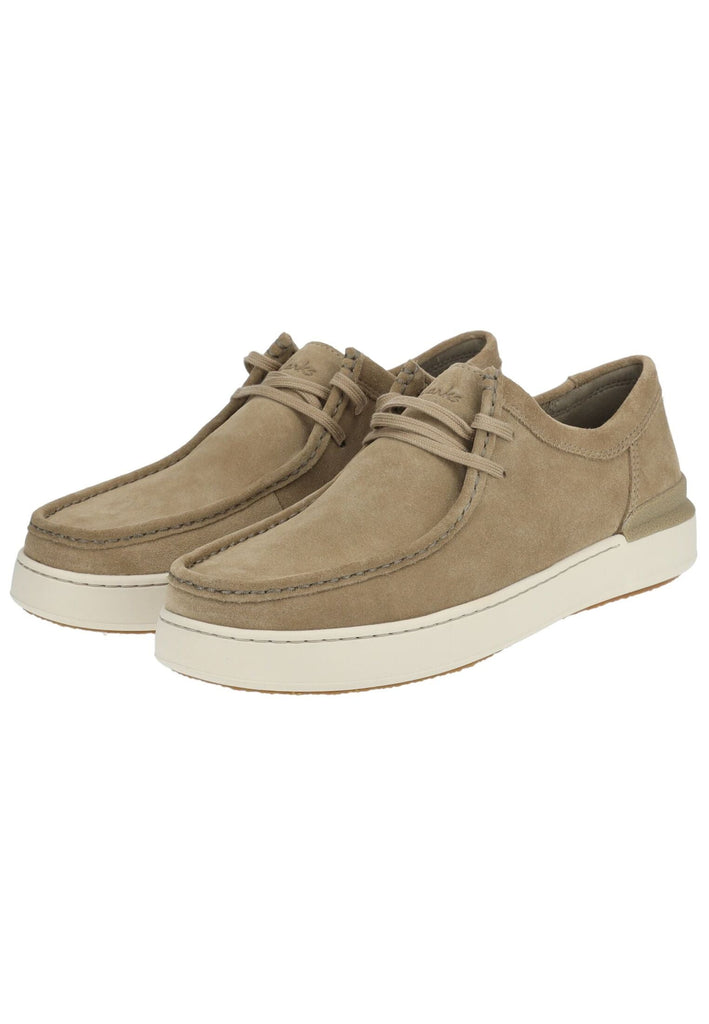 Clarks Halbschuhe Veloursleder Beige