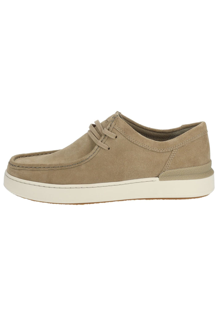 Clarks Halbschuhe Veloursleder Beige