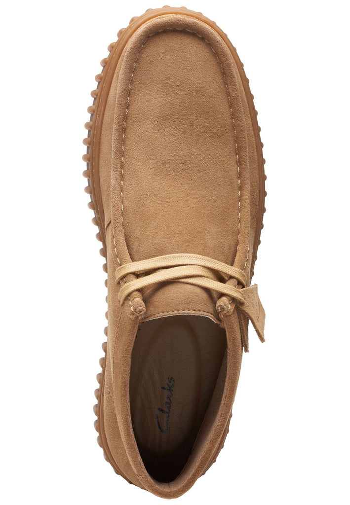 Clarks Halbschuhe Veloursleder Braun