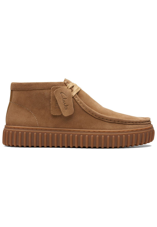 Clarks Halbschuhe Veloursleder Braun