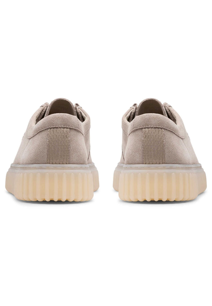 Clarks Halbschuhe Veloursleder Hellgrau