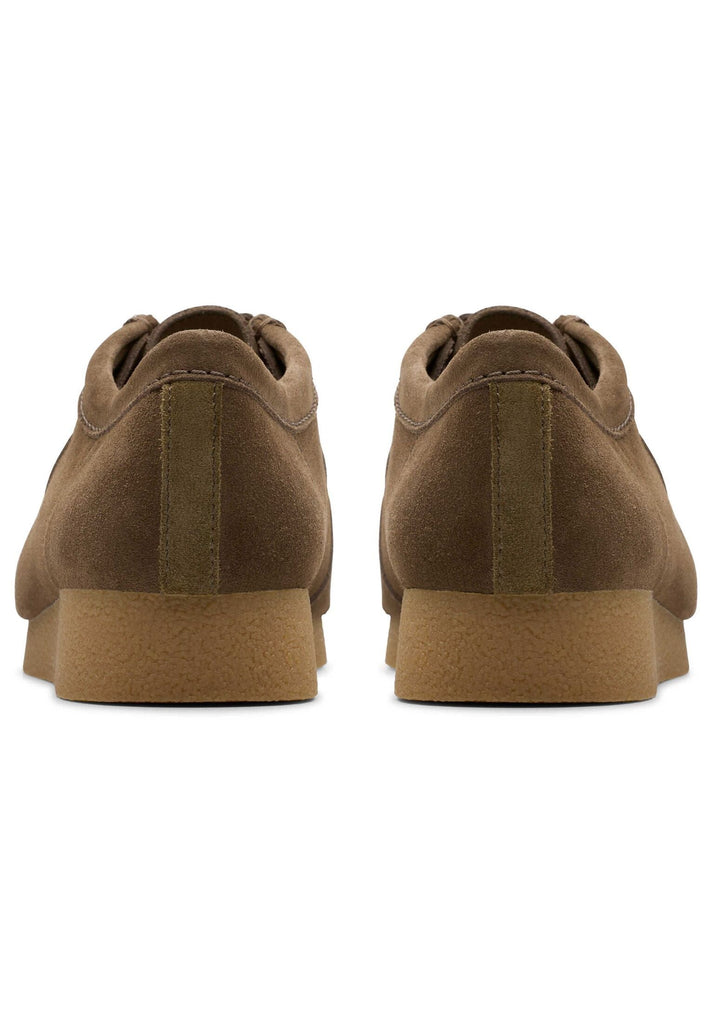 Clarks Halbschuhe Veloursleder Oliv