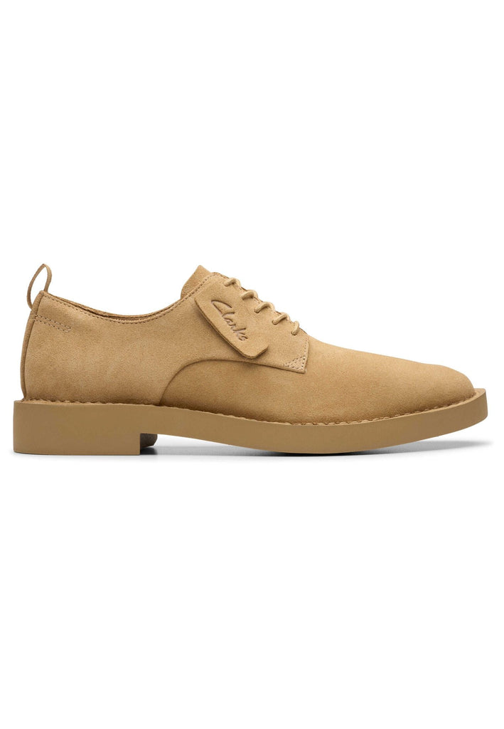Clarks Halbschuhe Veloursleder Sand