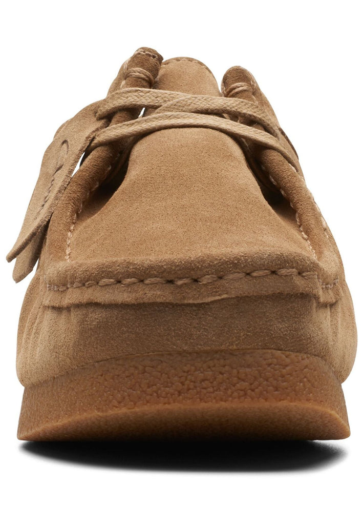 Clarks Halbschuhe Veloursleder Sand