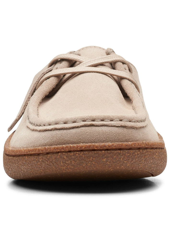 Clarks Halbschuhe Veloursleder Sand