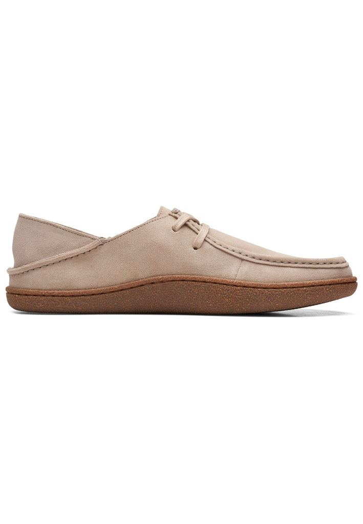 Clarks Halbschuhe Veloursleder Sand