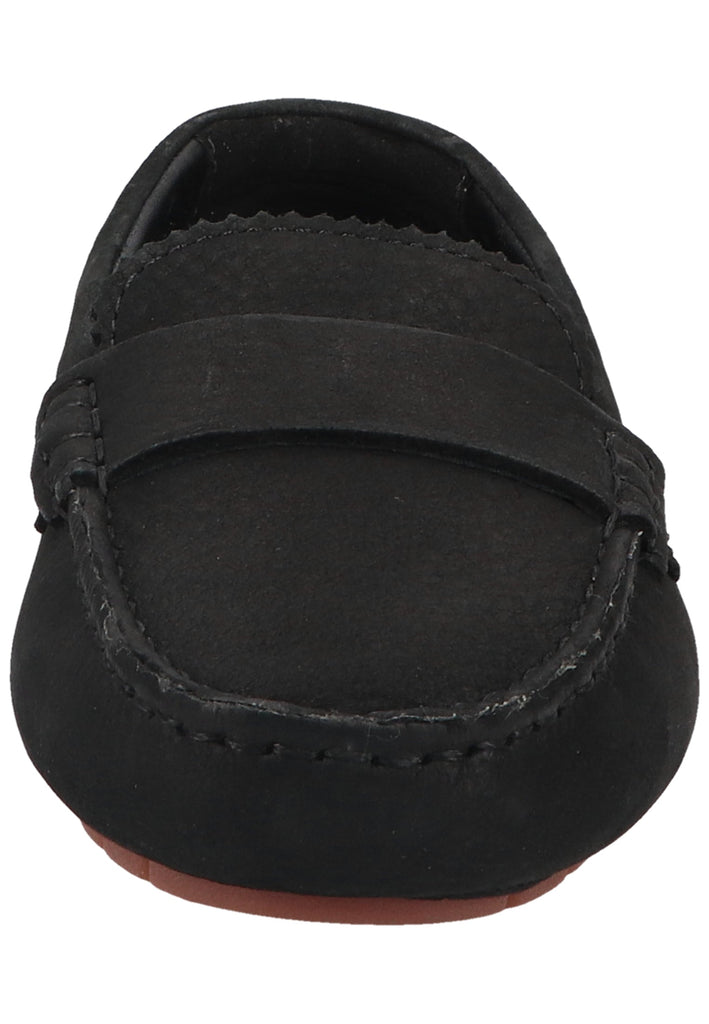 Clarks Mokassin Nubukleder Schwarz
