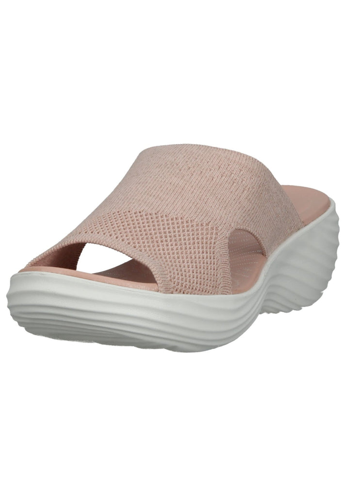 Clarks Pantoletten Textil Rosa