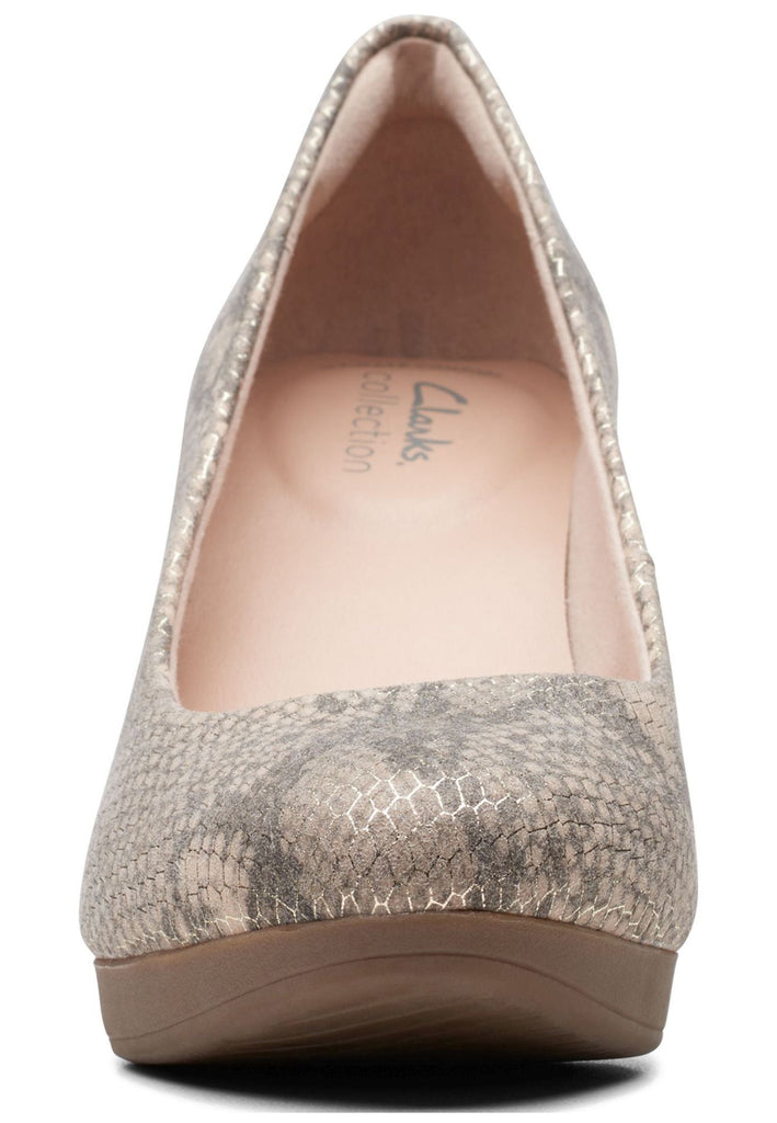 Clarks Pumps Textil Beige