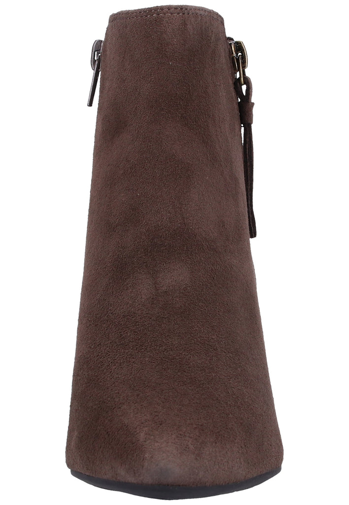 Clarks Pumps Veloursleder dunkelbraun