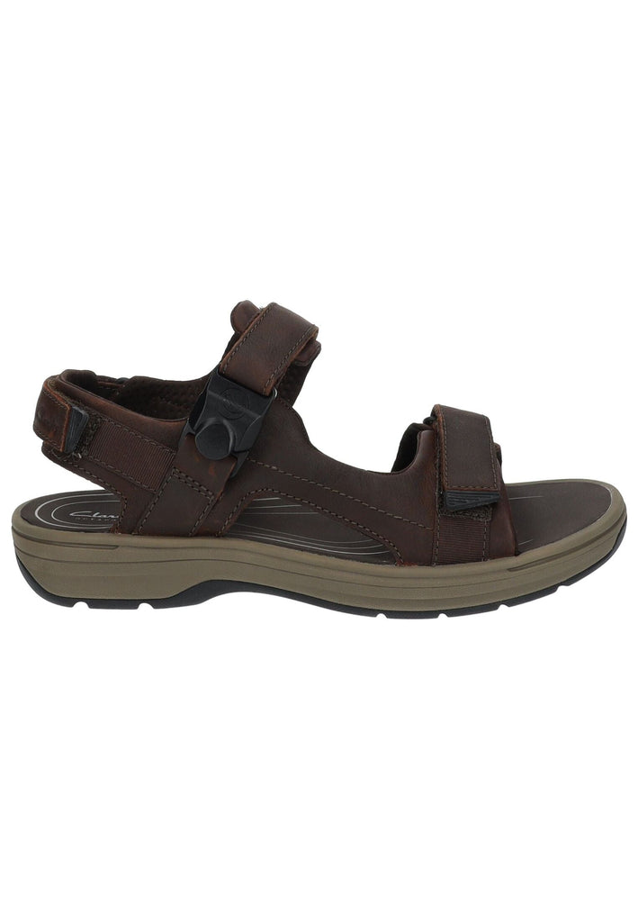 Clarks Sandalen Leder Dunkelbraun