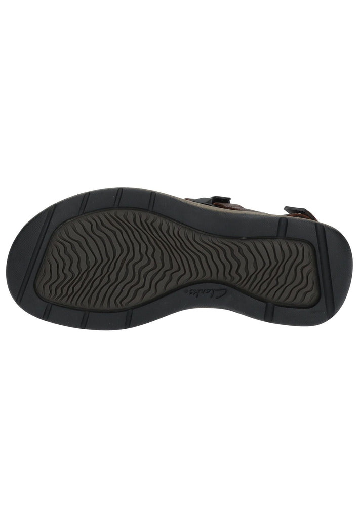 Clarks Sandalen Leder Dunkelbraun