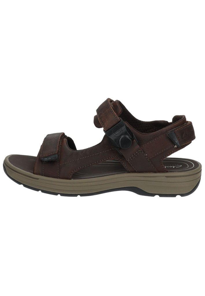 Clarks Sandalen Leder Dunkelbraun