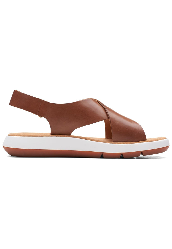 Clarks Sandalen Leder Dunkelbraun