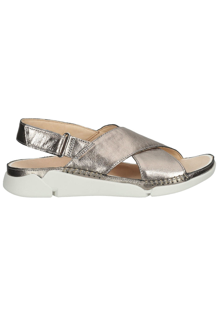 Clarks Sandalen Leder Gold