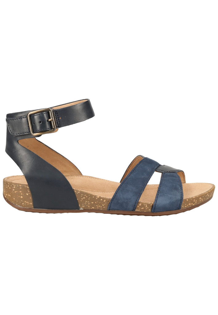 Clarks Sandalen Leder Navy