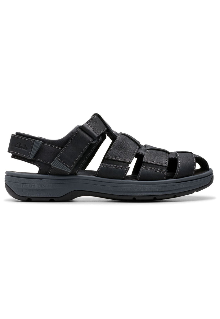Clarks Sandalen Leder Schwarz