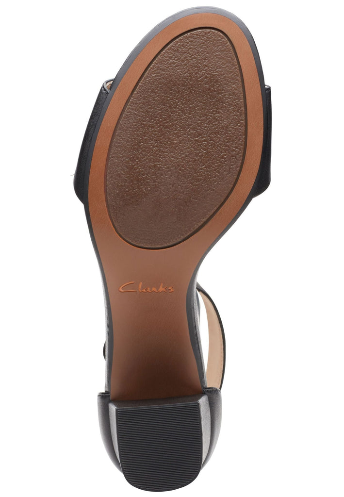 Clarks Sandalen Leder Schwarz