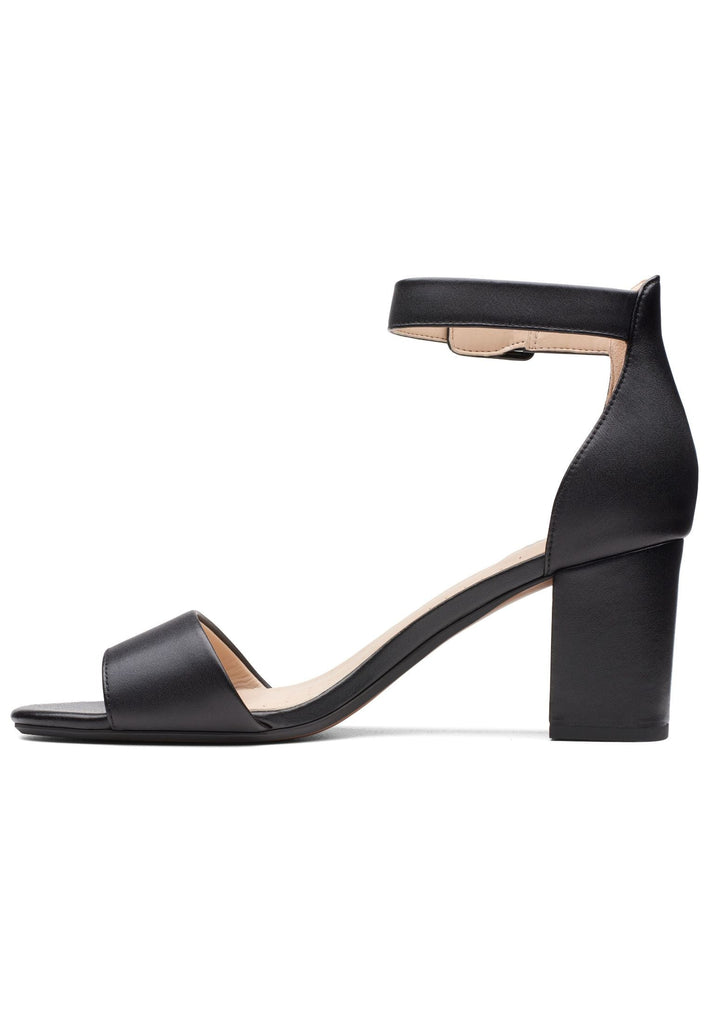 Clarks Sandalen Leder Schwarz