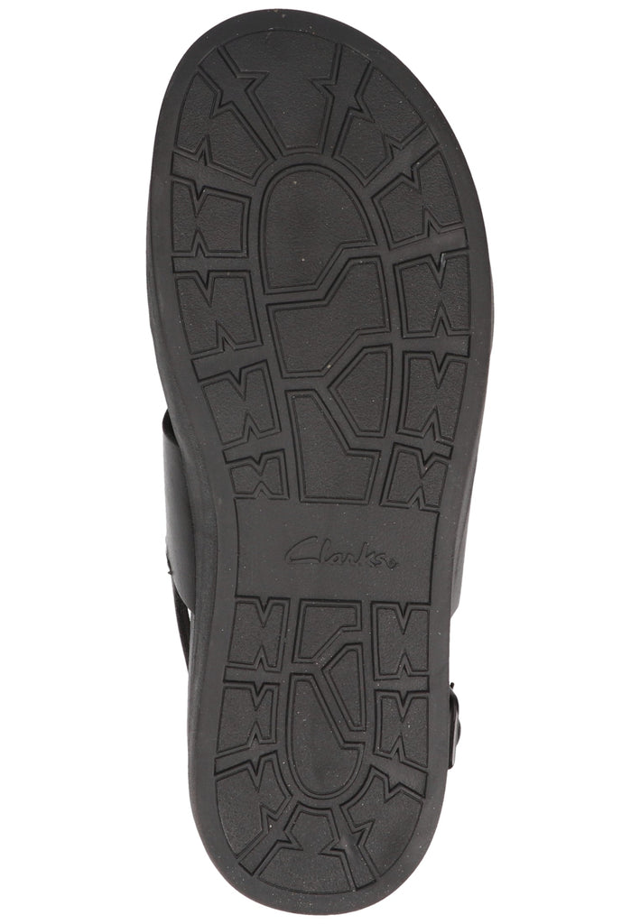 Clarks Sandalen Leder Schwarz