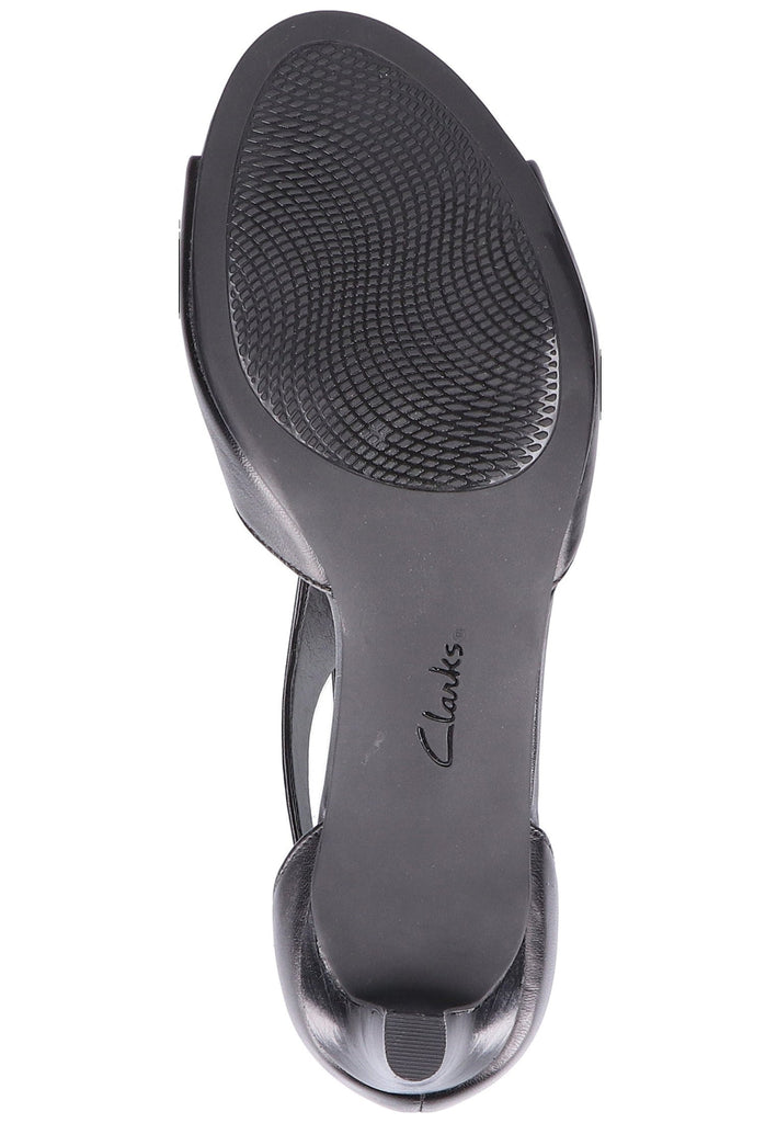 Clarks Sandalen Leder Schwarz