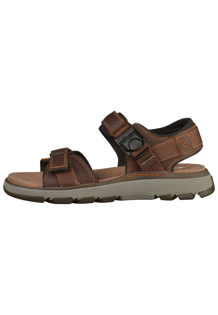 Clarks Sandalen Leder Tan