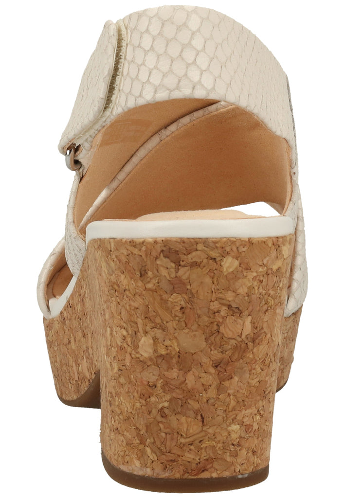 Clarks Sandalen Leder Weiß