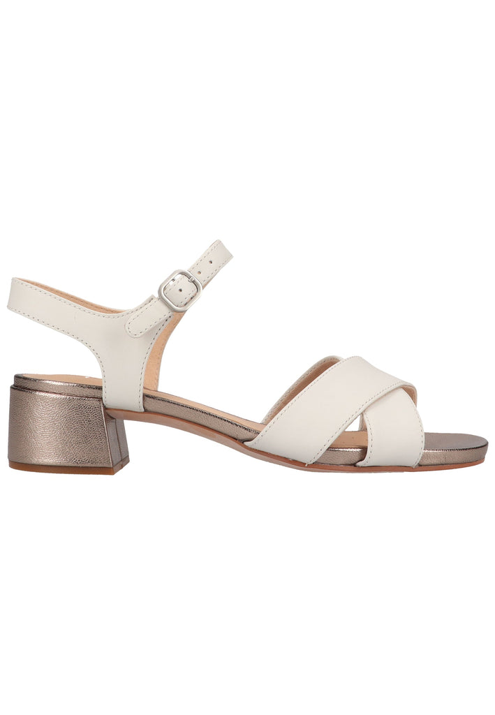 Clarks Sandalen Leder Weiß