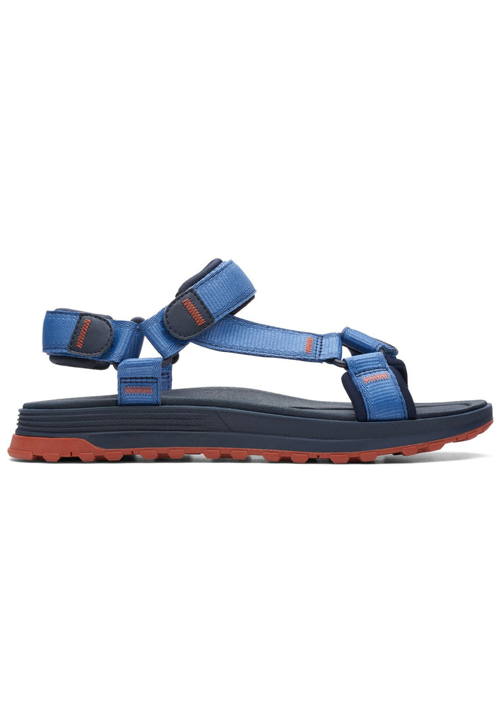 Clarks Sandalen Lederimitat/Textil Blau
