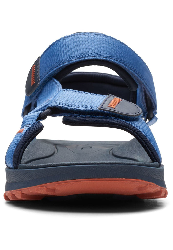 Clarks Sandalen Lederimitat/Textil Blau