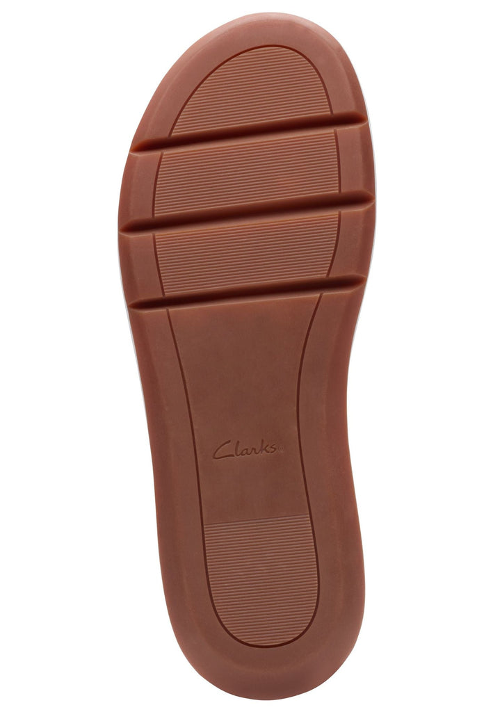 Clarks Sandalen Lederimitat/Textil Schwarz