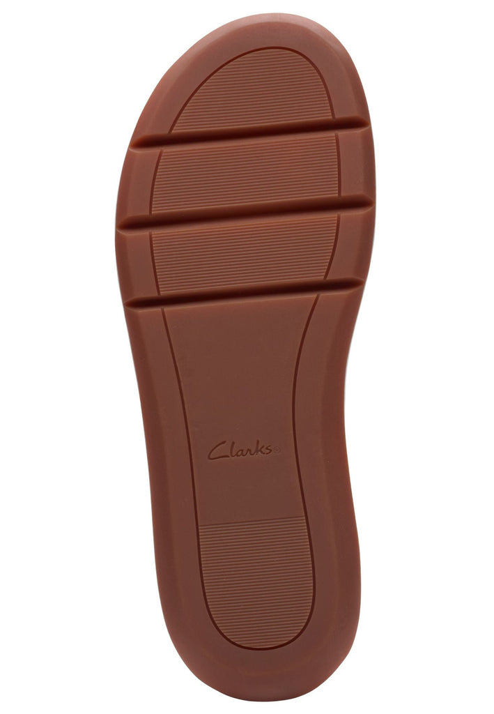 Clarks Sandalen Lederimitat/Textil Türkis
