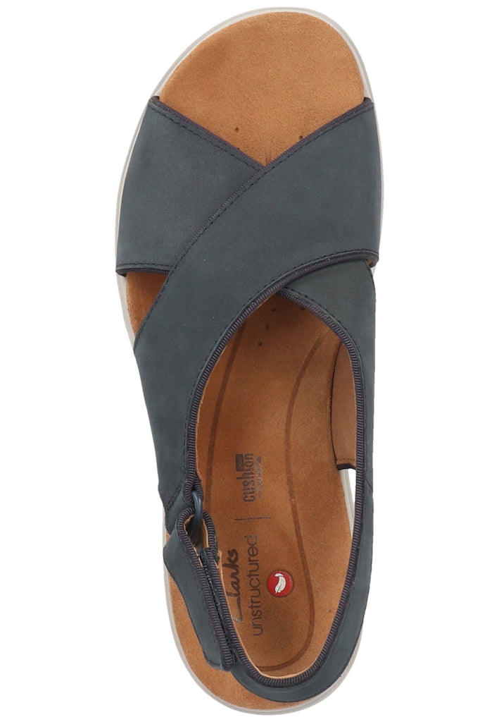 Clarks Sandalen Nubukleder Navy