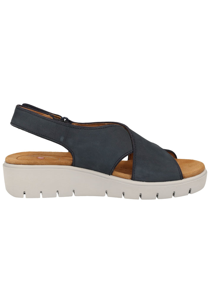 Clarks Sandalen Nubukleder Navy