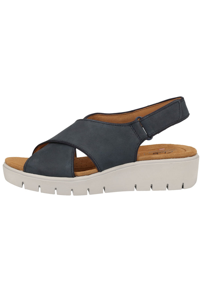 Clarks Sandalen Nubukleder Navy