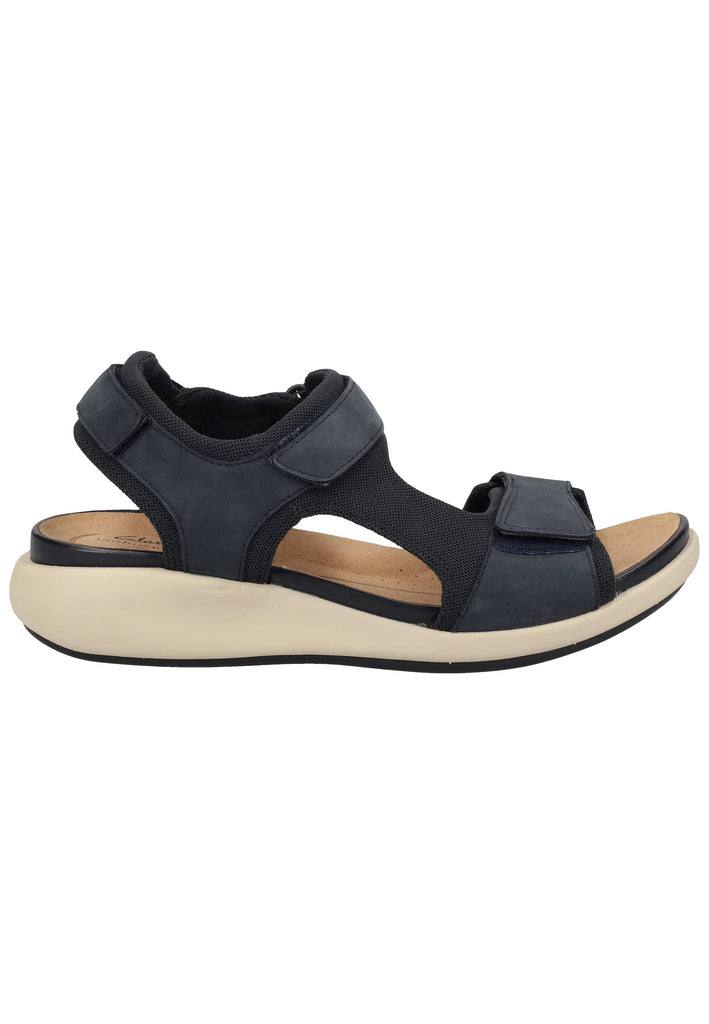 Clarks Sandalen Nubukleder Navy