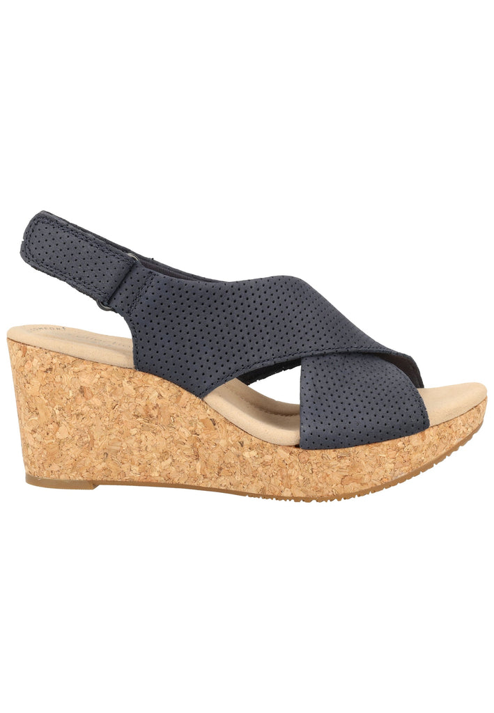 Clarks Sandalen Nubukleder Navy