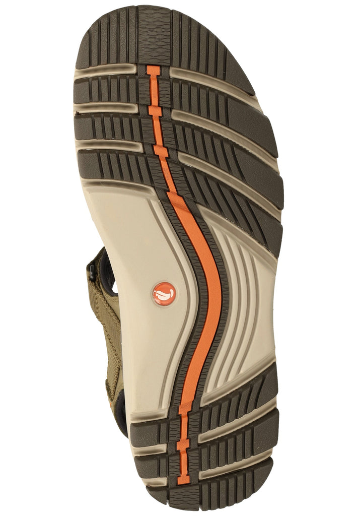 Clarks Sandalen Nubukleder Oliv