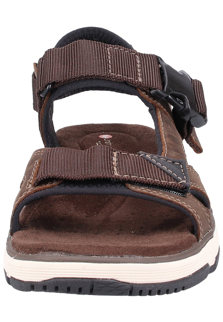 Clarks Sandalen Nubukleder Oliv