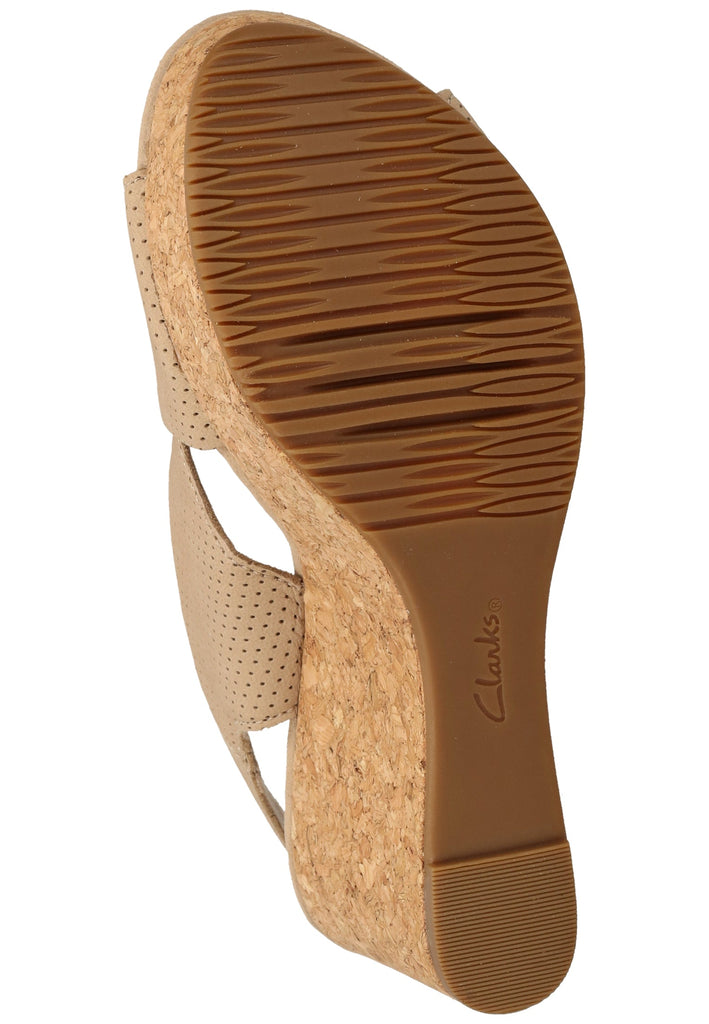 Clarks Sandalen Nubukleder Sand