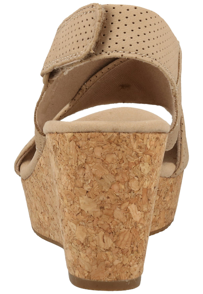 Clarks Sandalen Nubukleder Sand