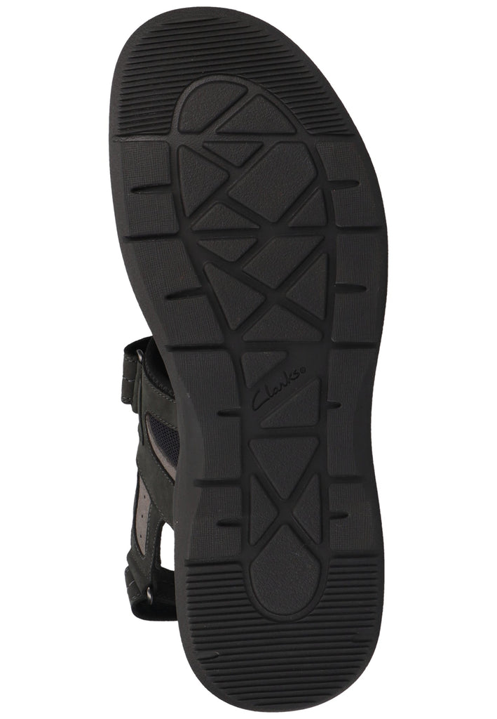 Clarks Sandalen Nubukleder Schwarz