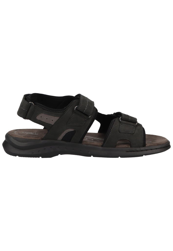 Clarks Sandalen Nubukleder Schwarz