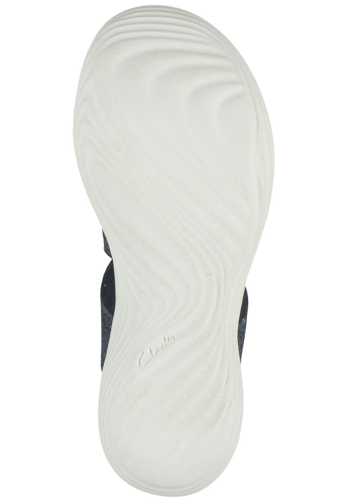 Clarks Sandalen Textil Schwarz