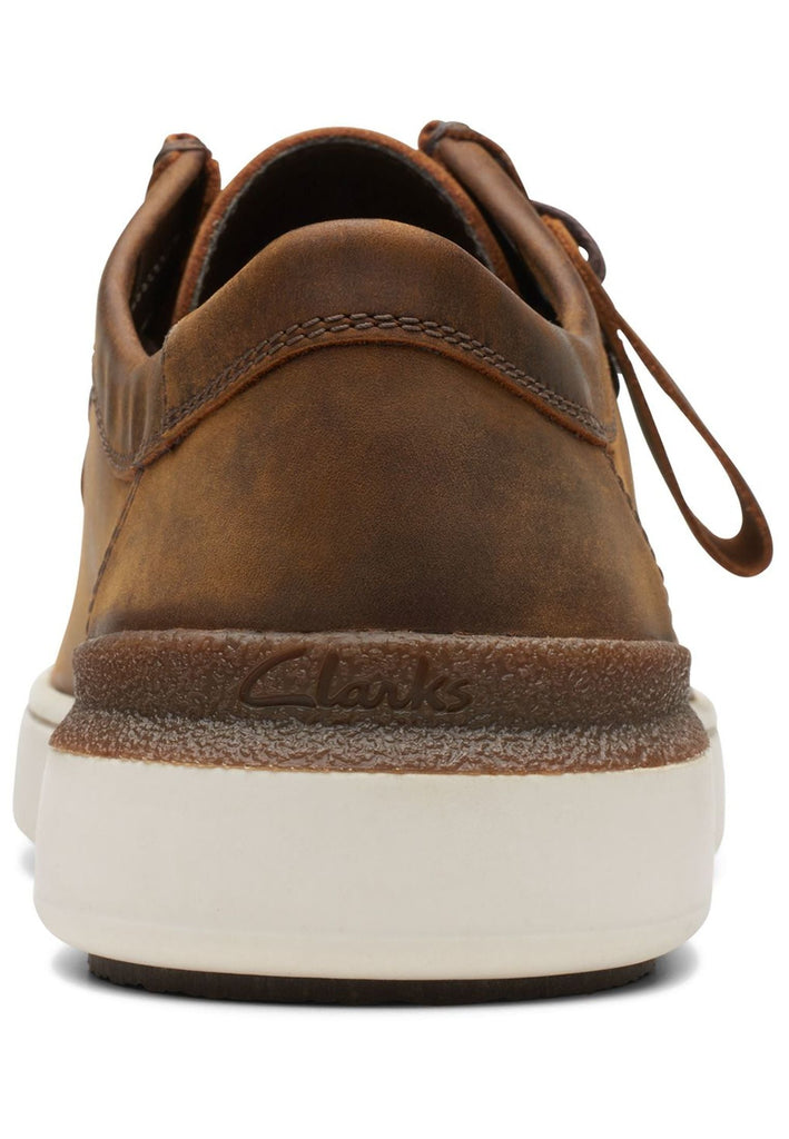 Clarks Slipper Leder Braun