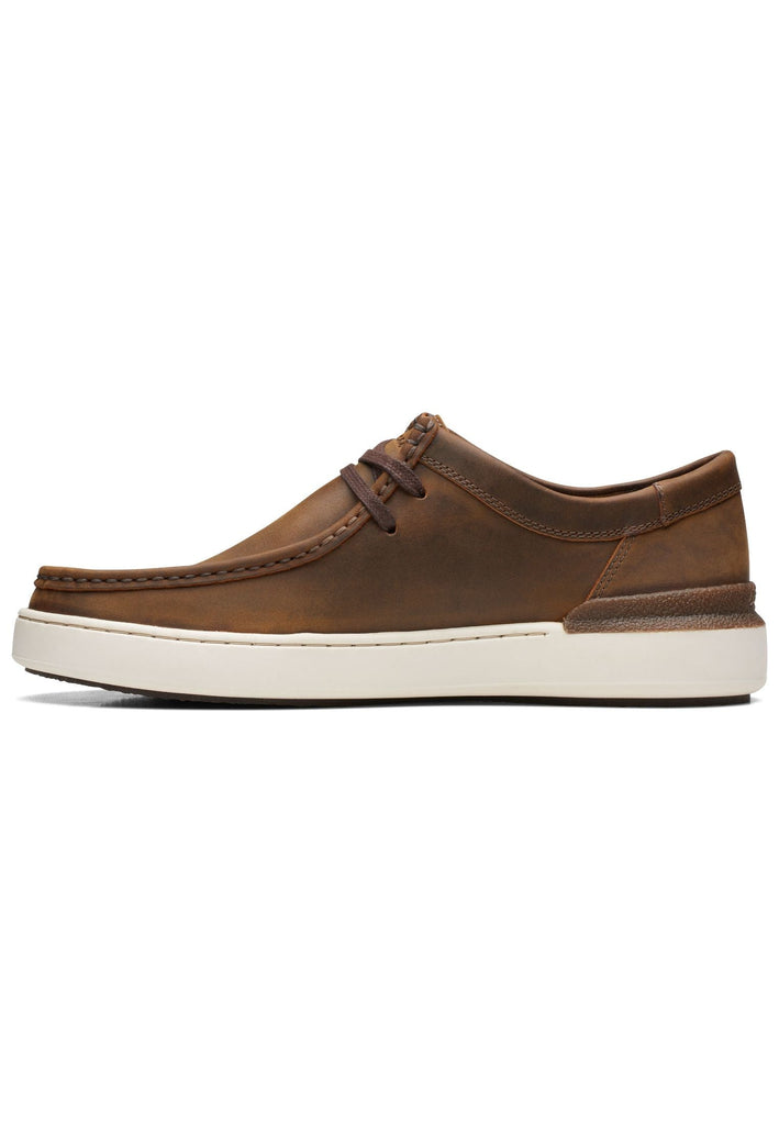 Clarks Slipper Leder Braun